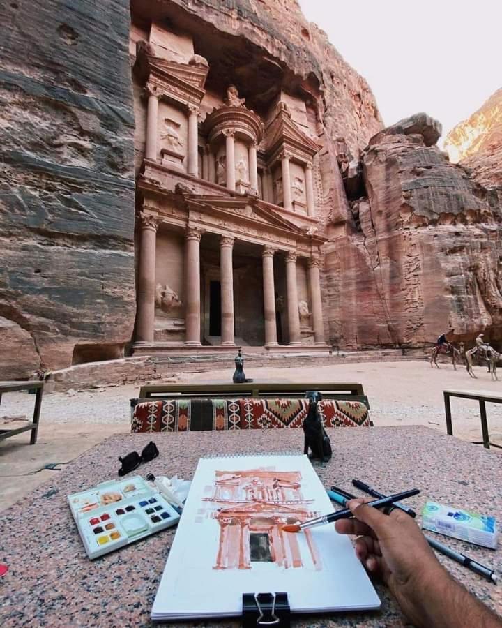 Petra Fort Hotel Wadi Musa Zewnętrze zdjęcie